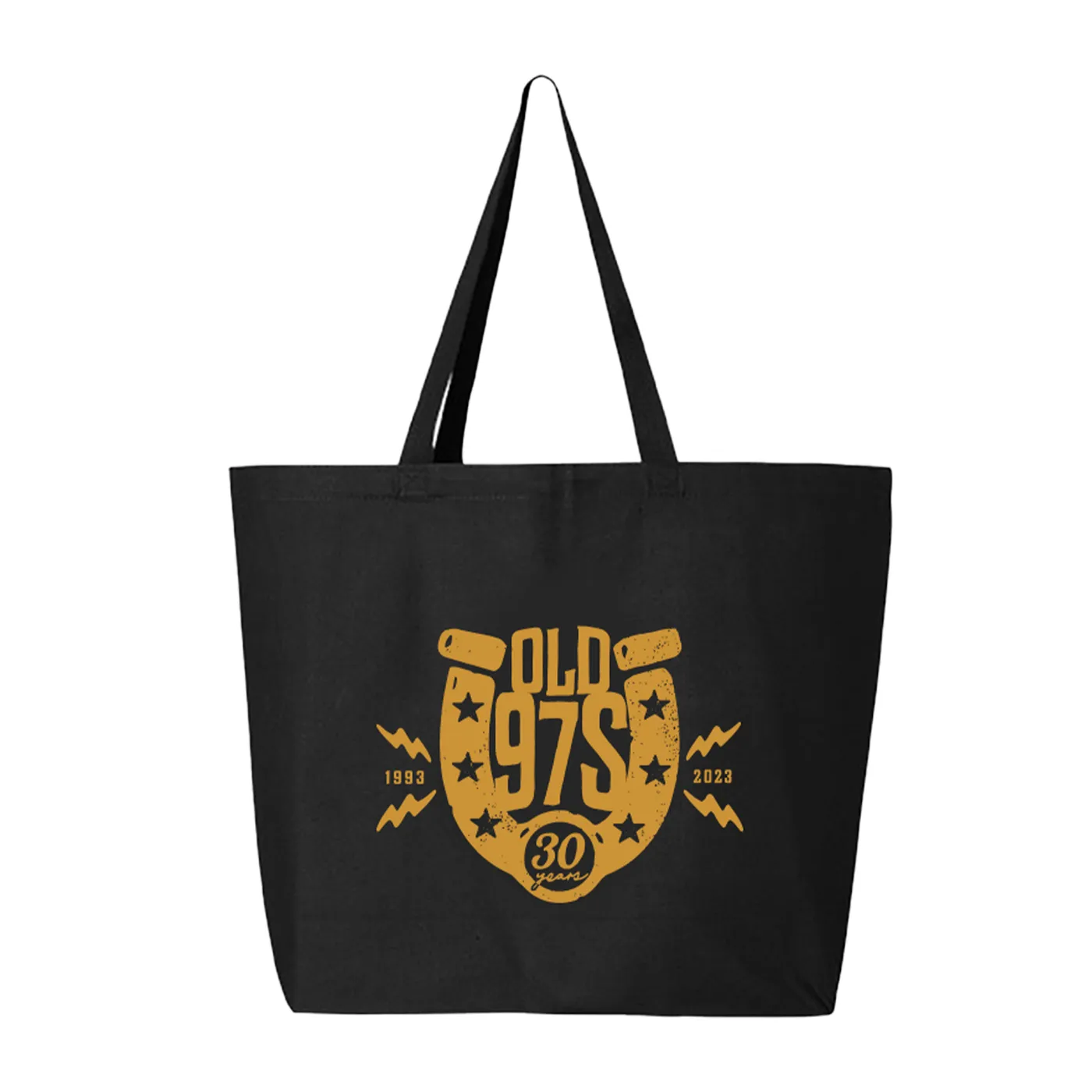 Old 97's 30th Anniversary Tote Gold Ink