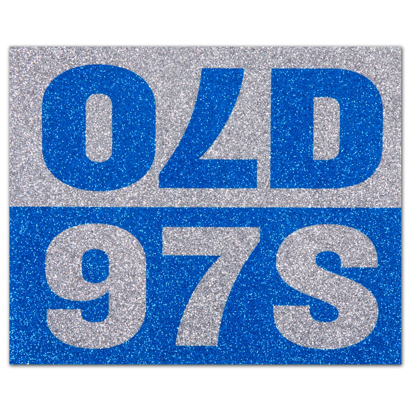 Old 97's Sparkle Sticker -- Small
