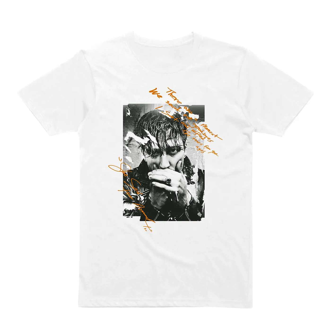 Logan Henderson Photo White T-Shirt