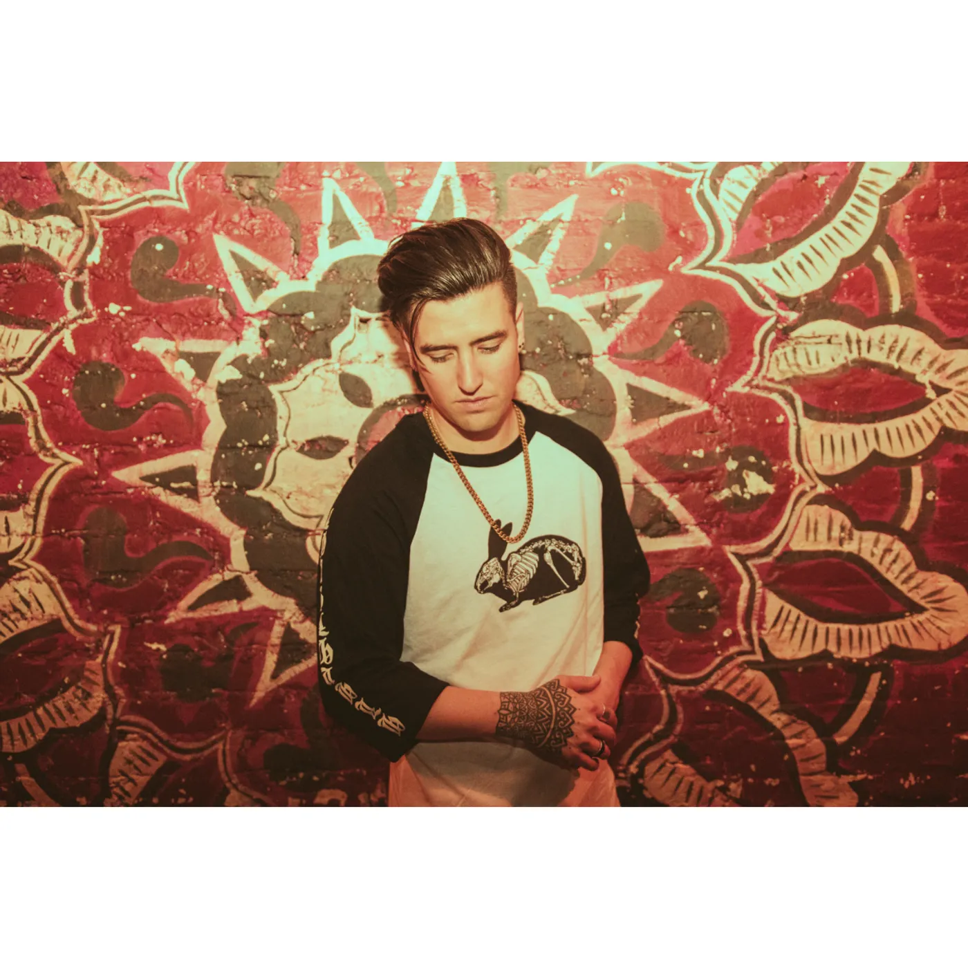 Logan Henderson X-Raybbit Raglan LS T-shirt
