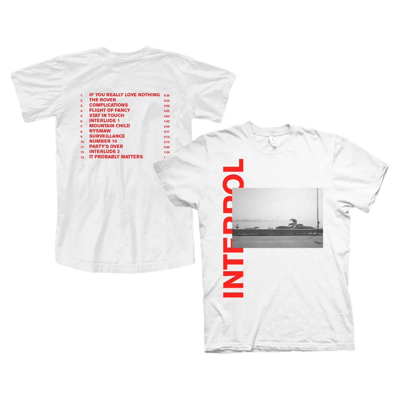 Interpol Marauder Photo T-Shirt