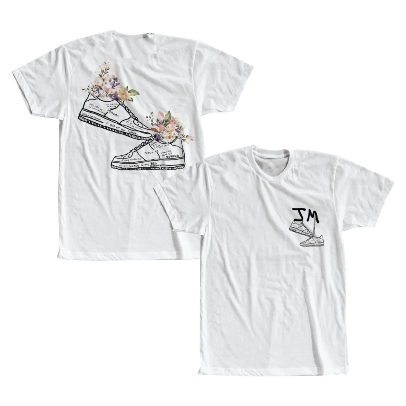 Jake Miller WHITE NIKES T-SHIRT