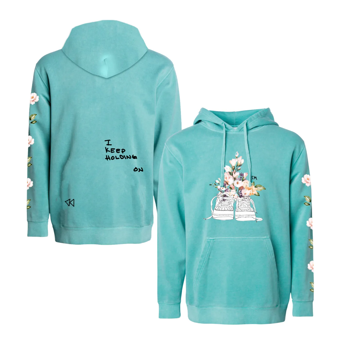 Jake Miller MINT COLORED NIKES PULLOVER HOODIE