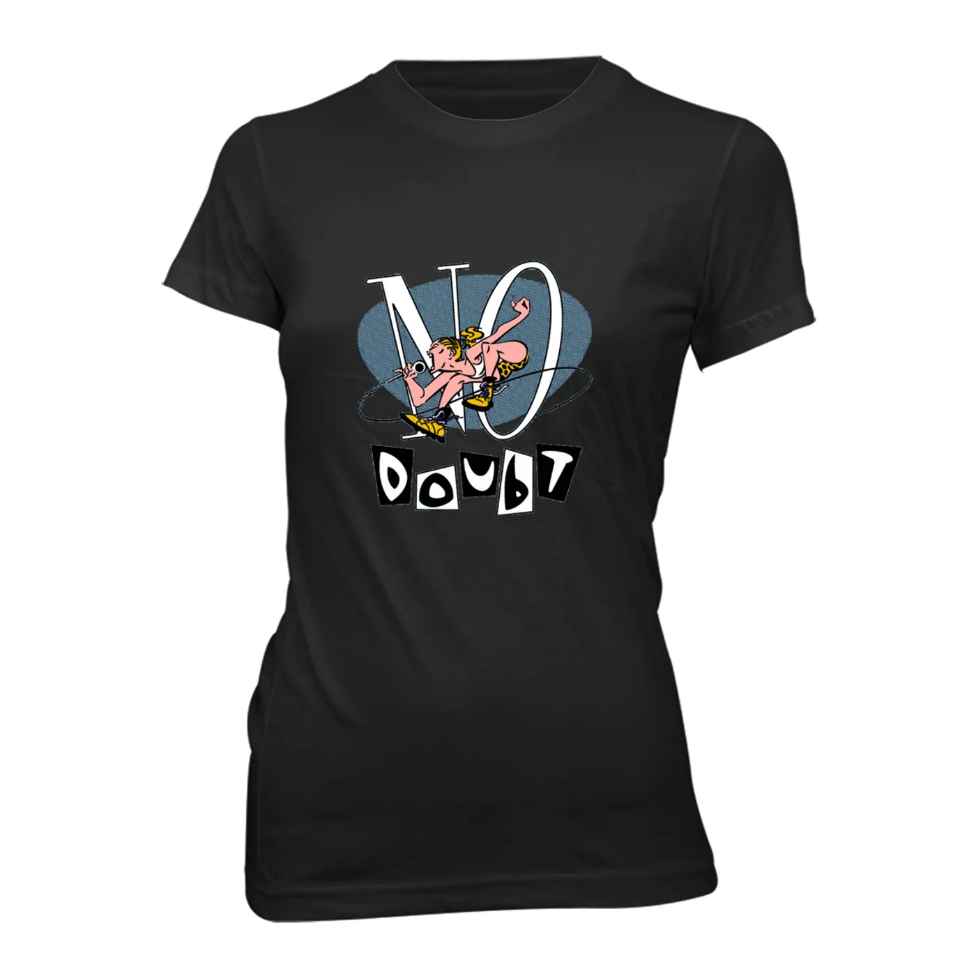No Doubt Gwen Iilo Black Ladies Tee