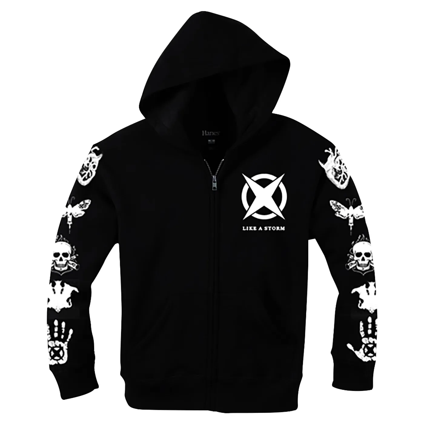 Like A Storm - Black Logo Pullover Hoodie