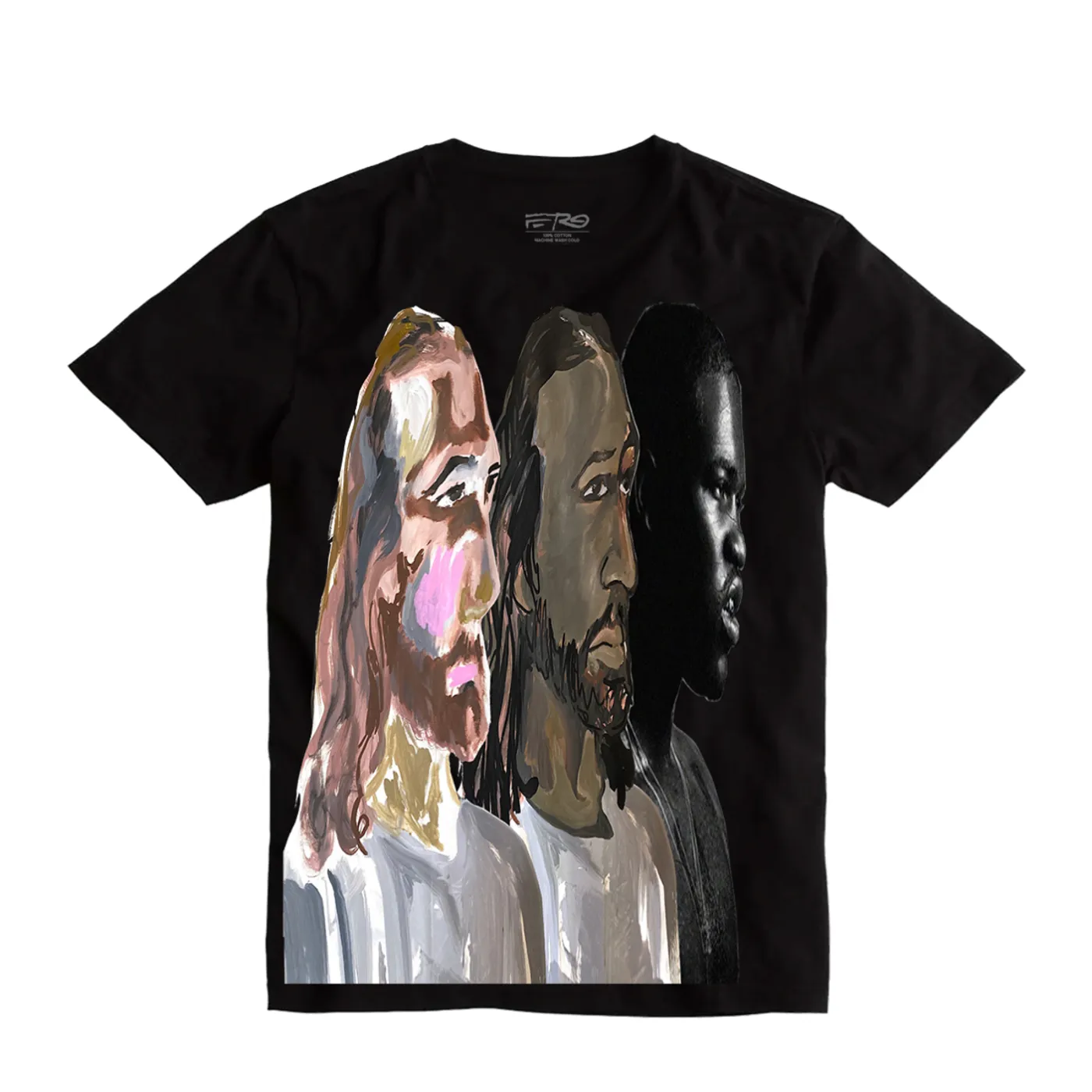 A$AP Ferg x Hidji World Collab Black Tee