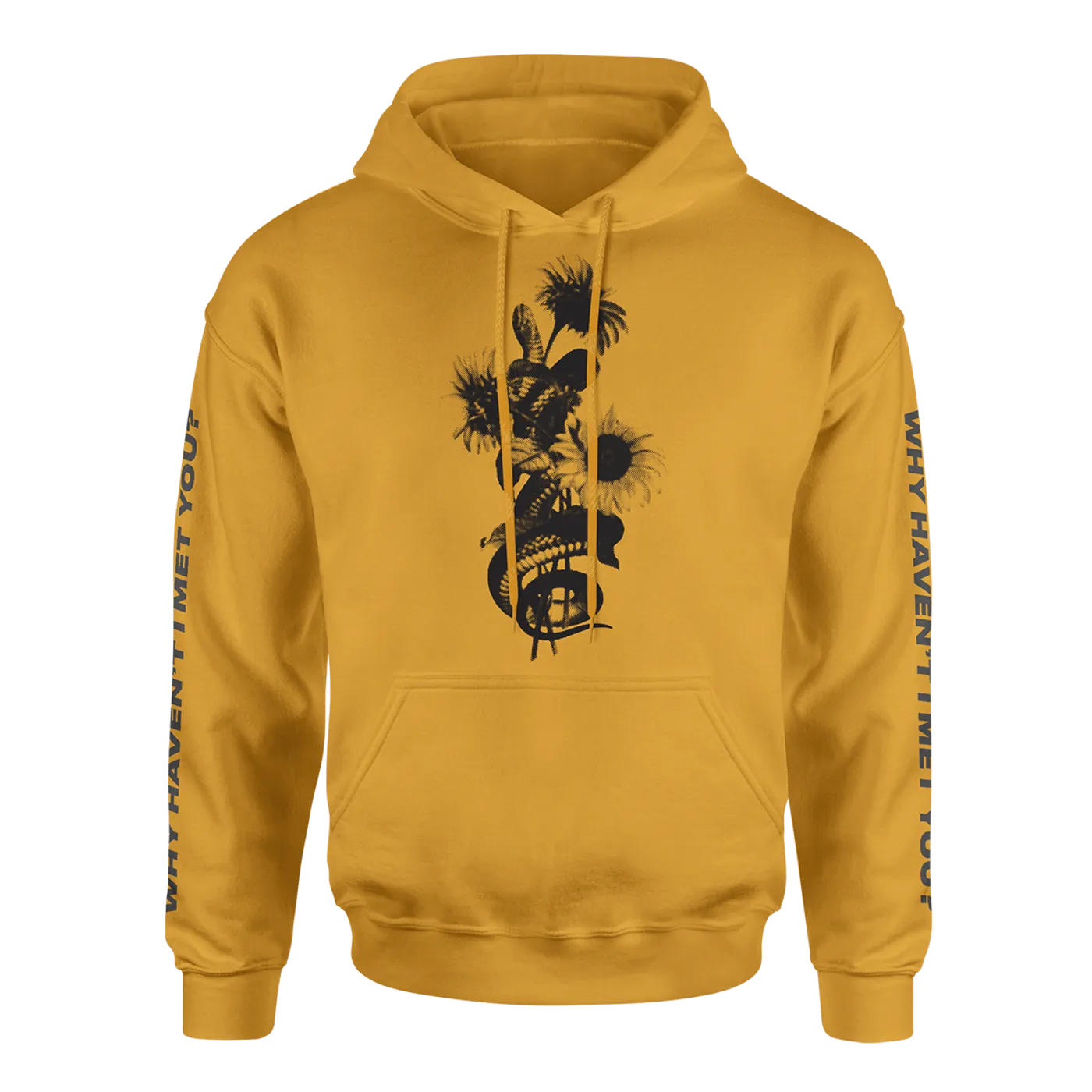 Cameron Dallas WHIMY Gold Sunflower Hoodie