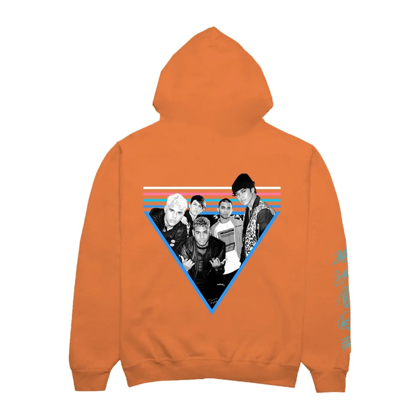 CNCO QQS Photo Orange Hoodie + Digital Album