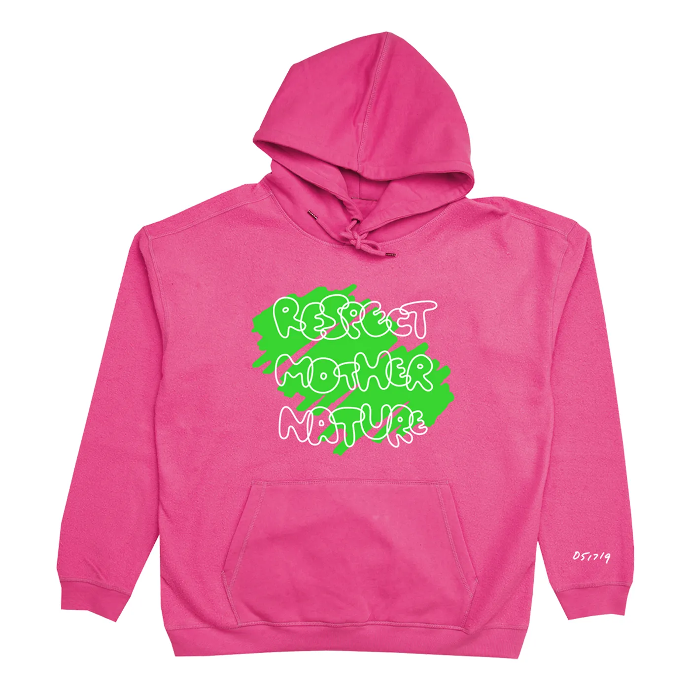 DJ Khaled Respect Mother Nature Pink Hoodie