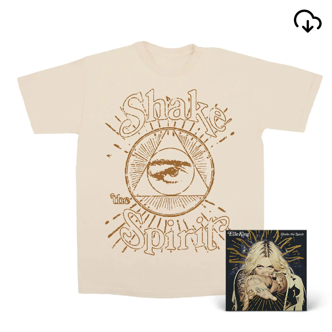 Elle King Shake The Spirit Tee + Album