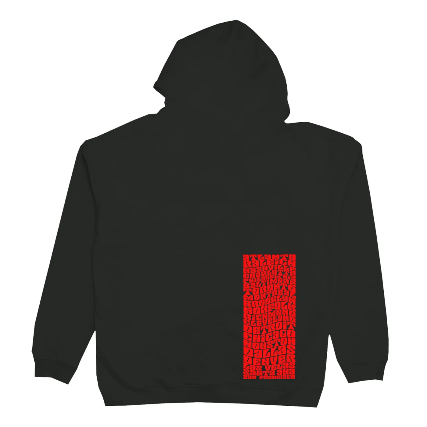 H.E.R. Wavy Hair Black Hoodie