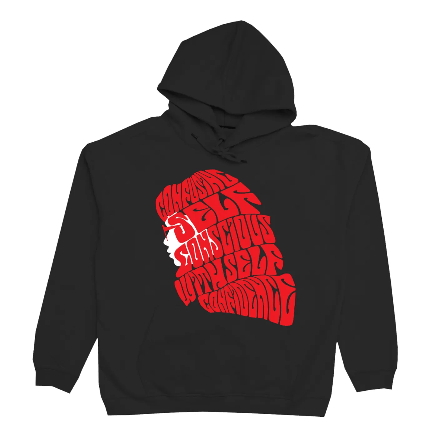 H.E.R. Wavy Hair Black Hoodie