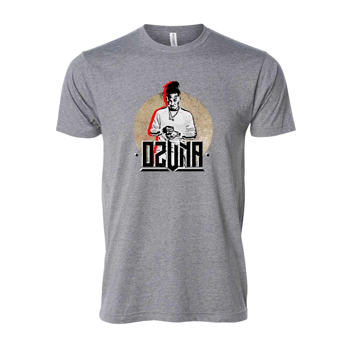 Ozuna Heather Grey Photo T-shirt