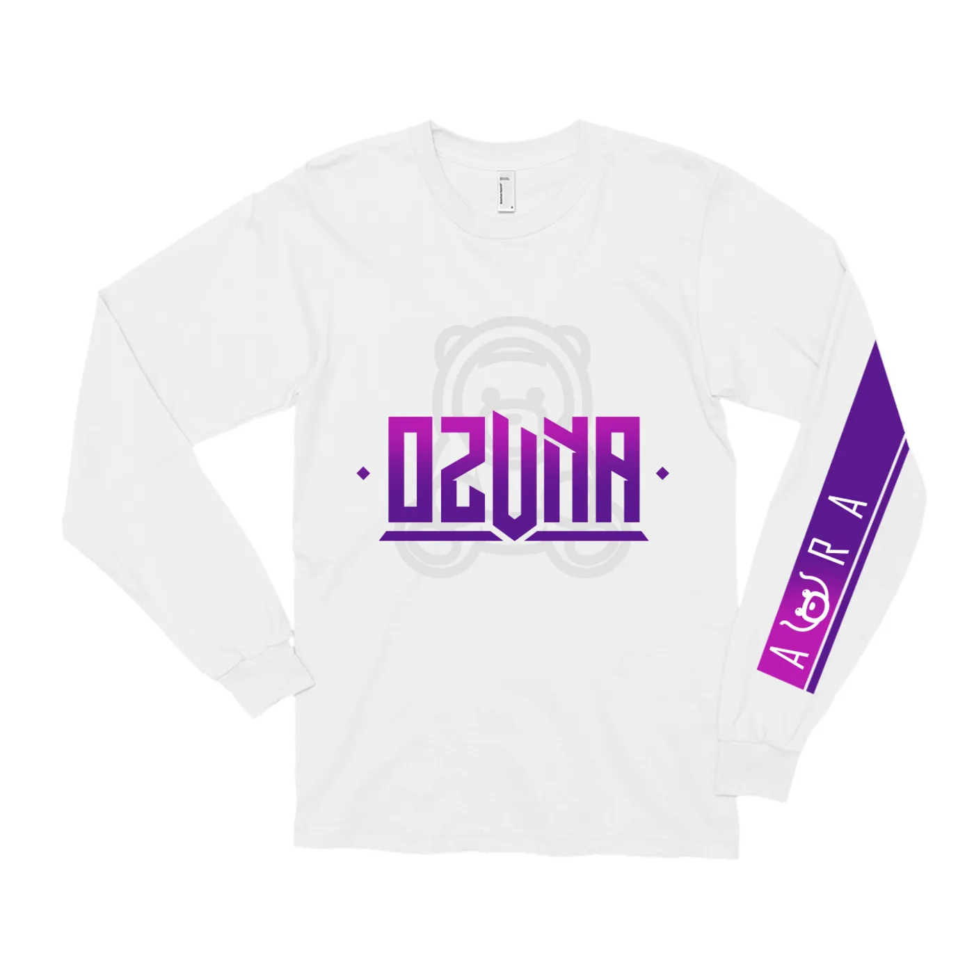Ozuna Aura White Long Sleeve T-shirt