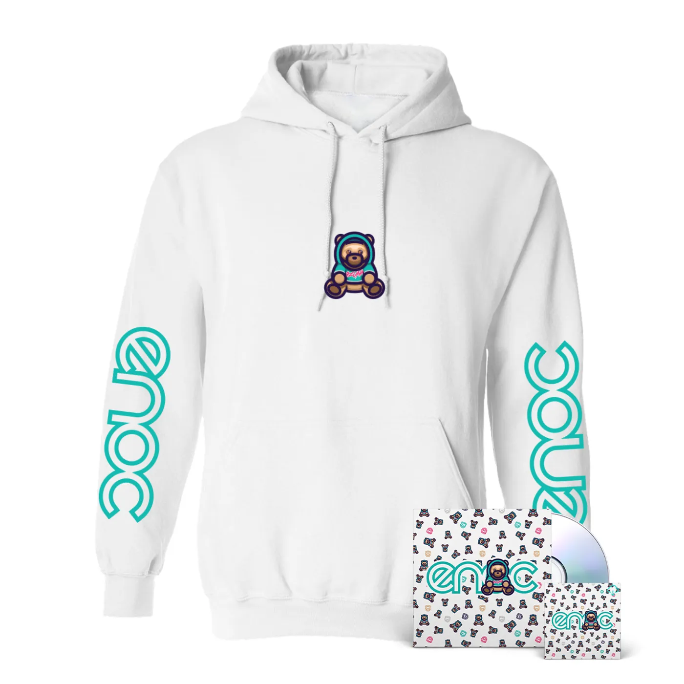 Ozuna ENOC White Hoodie + Album