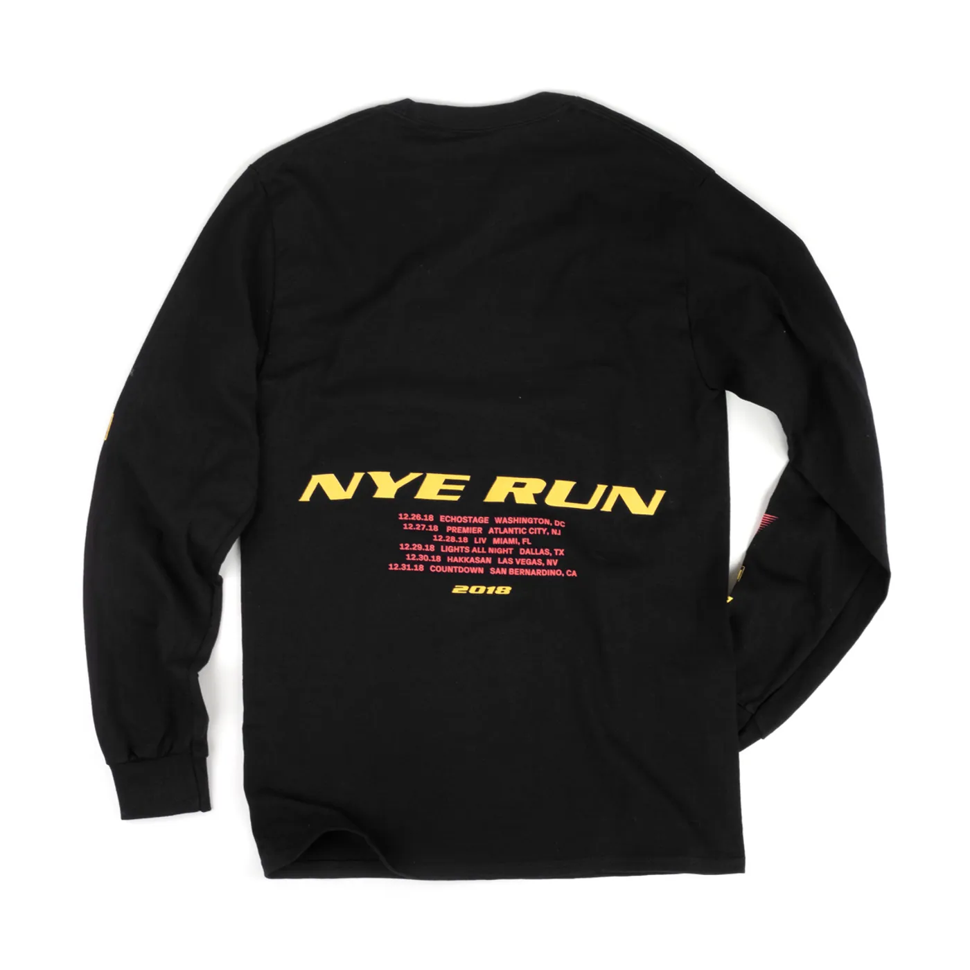 Tiësto New Year’s Run Long Sleeve T-Shirt