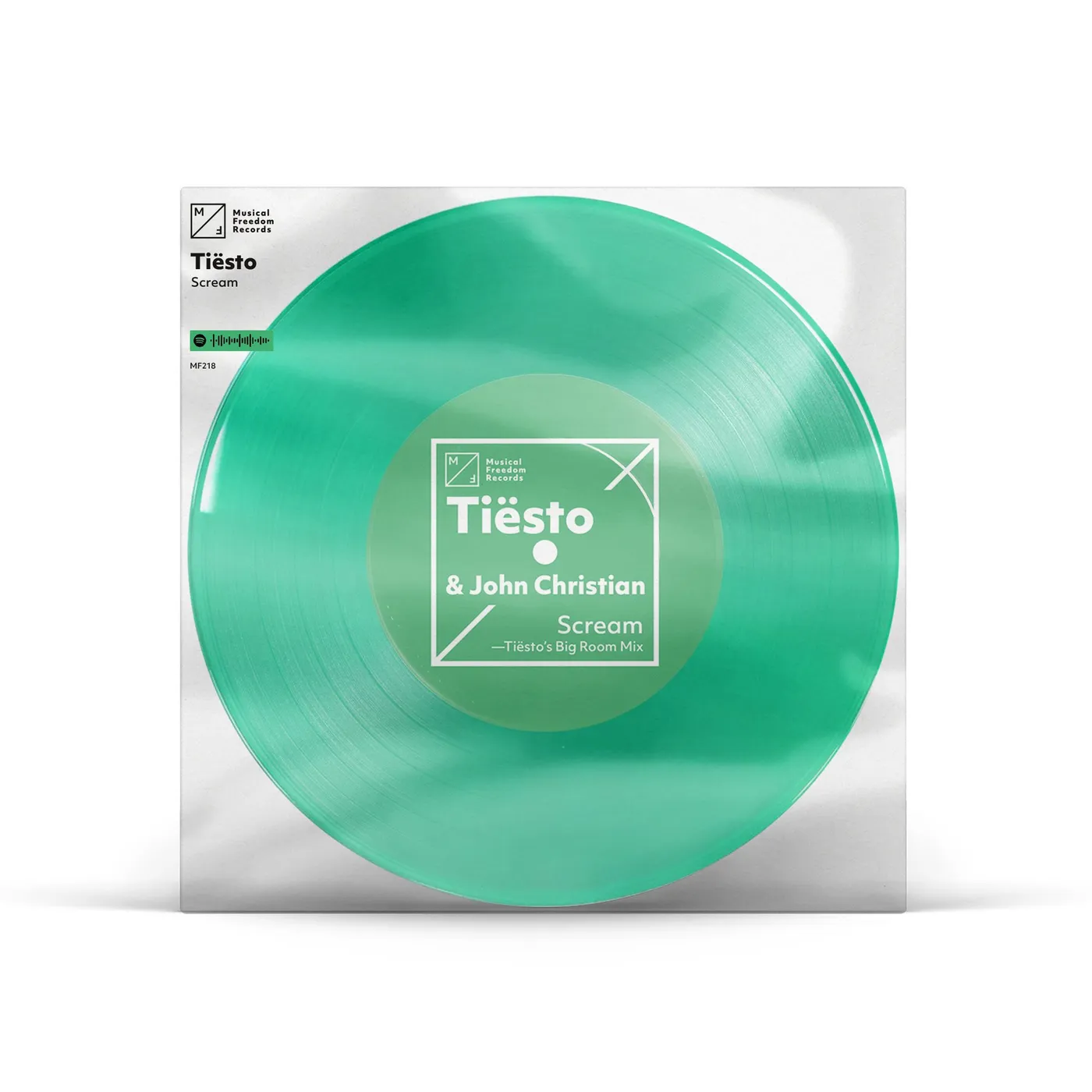 Tiësto Clublife 5 China 'Scream' Single - 7" Vinyl