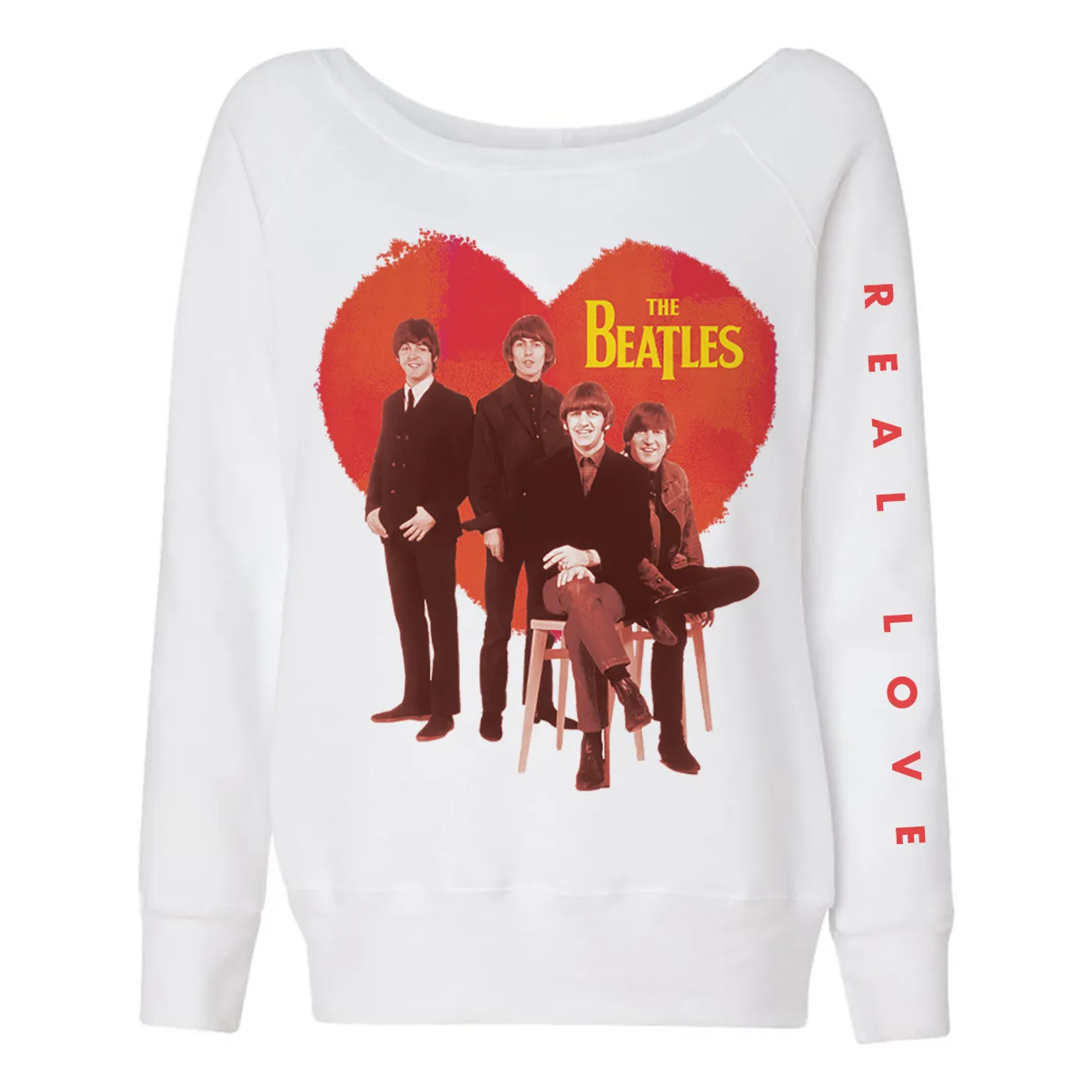 The Beatles Real Love Women’s Long Sleeve Tee