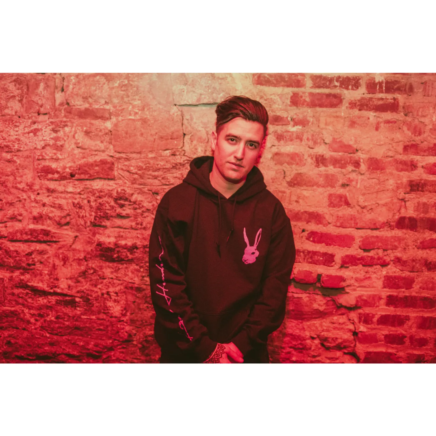 Logan Henderson Yin Yang Face Hoodie