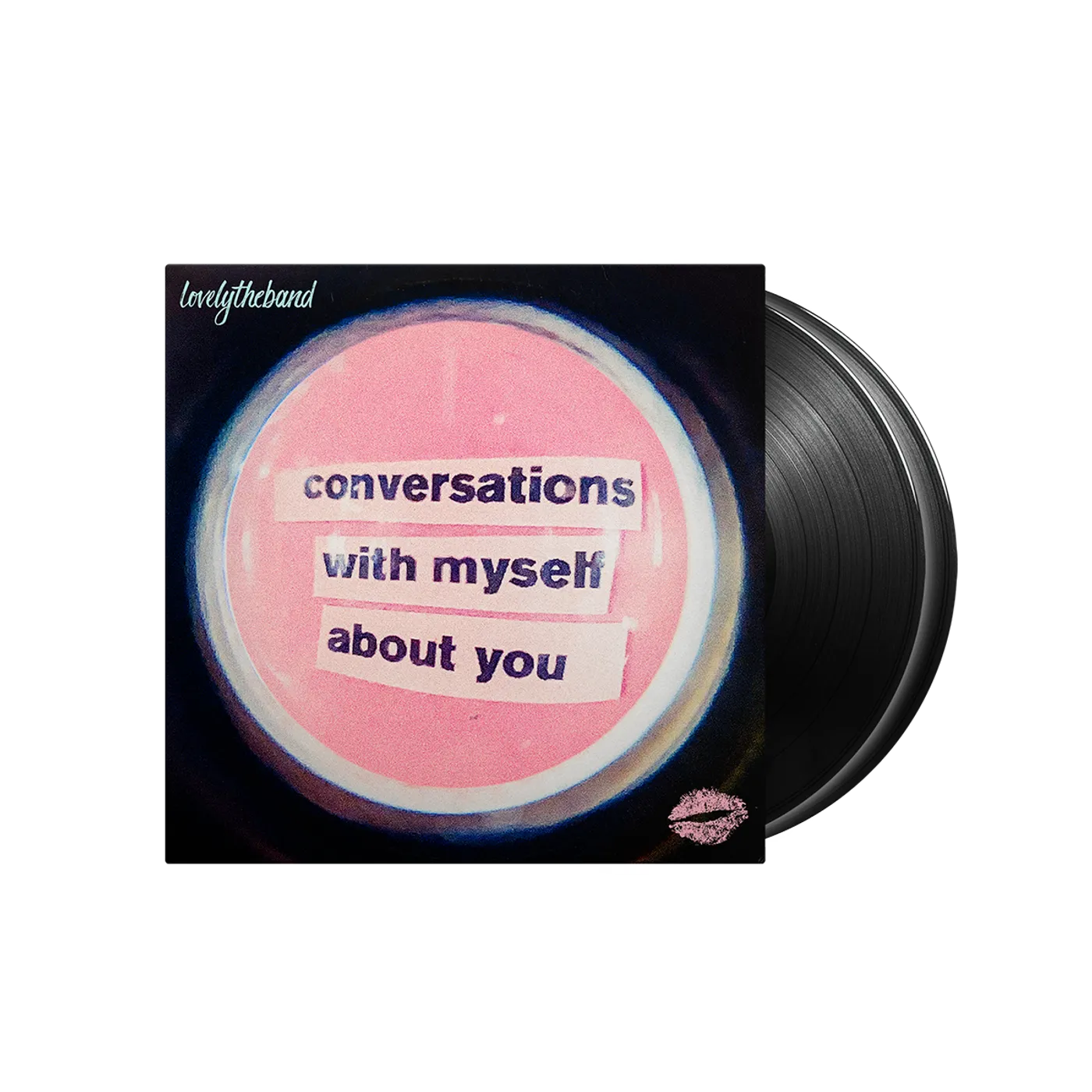 lovelytheband conversations with myself about you Black 2 LP (Vinyl)