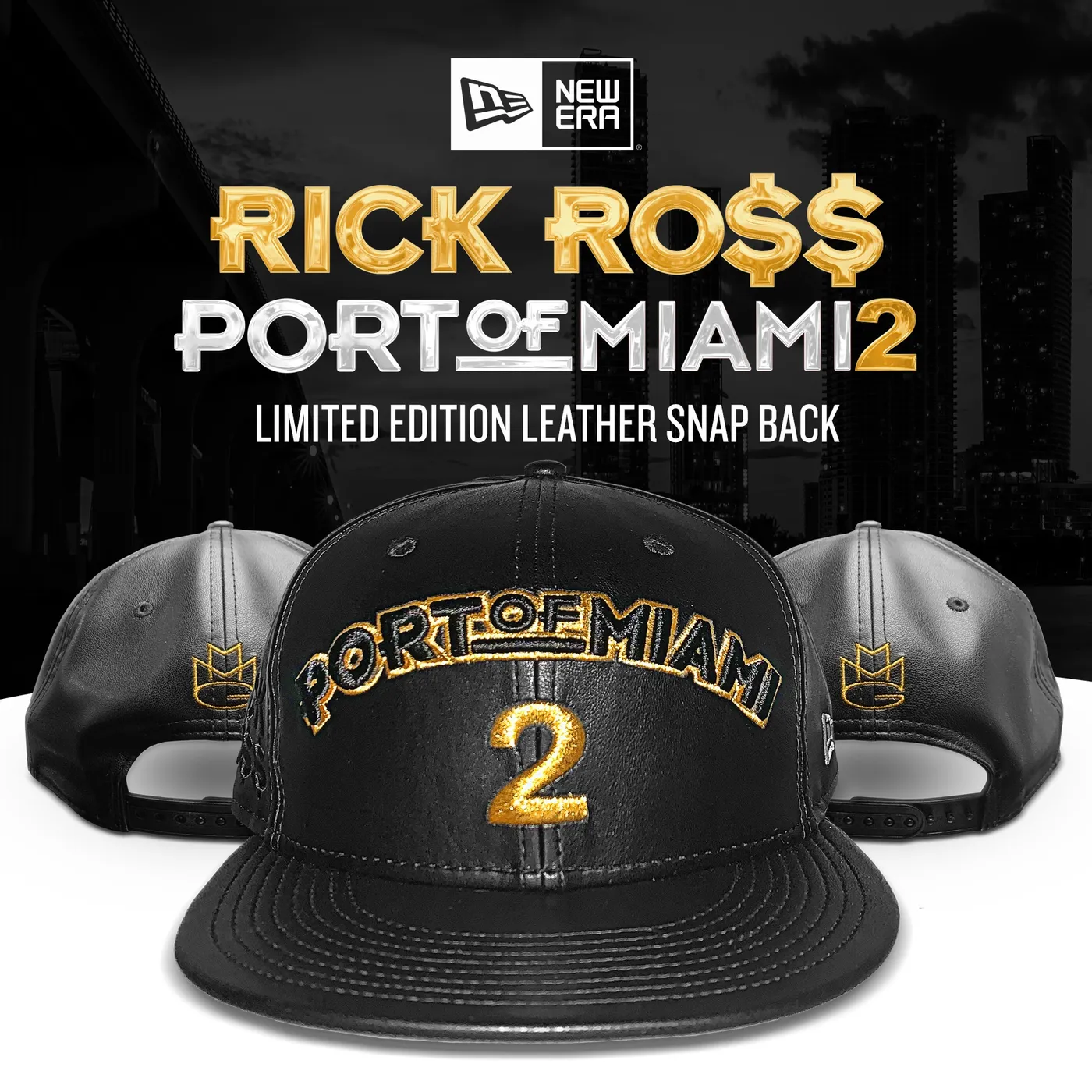 Rick Ross "Port of Miami 2" Limited Edition New Era 9FIFTY Snapback  Hat