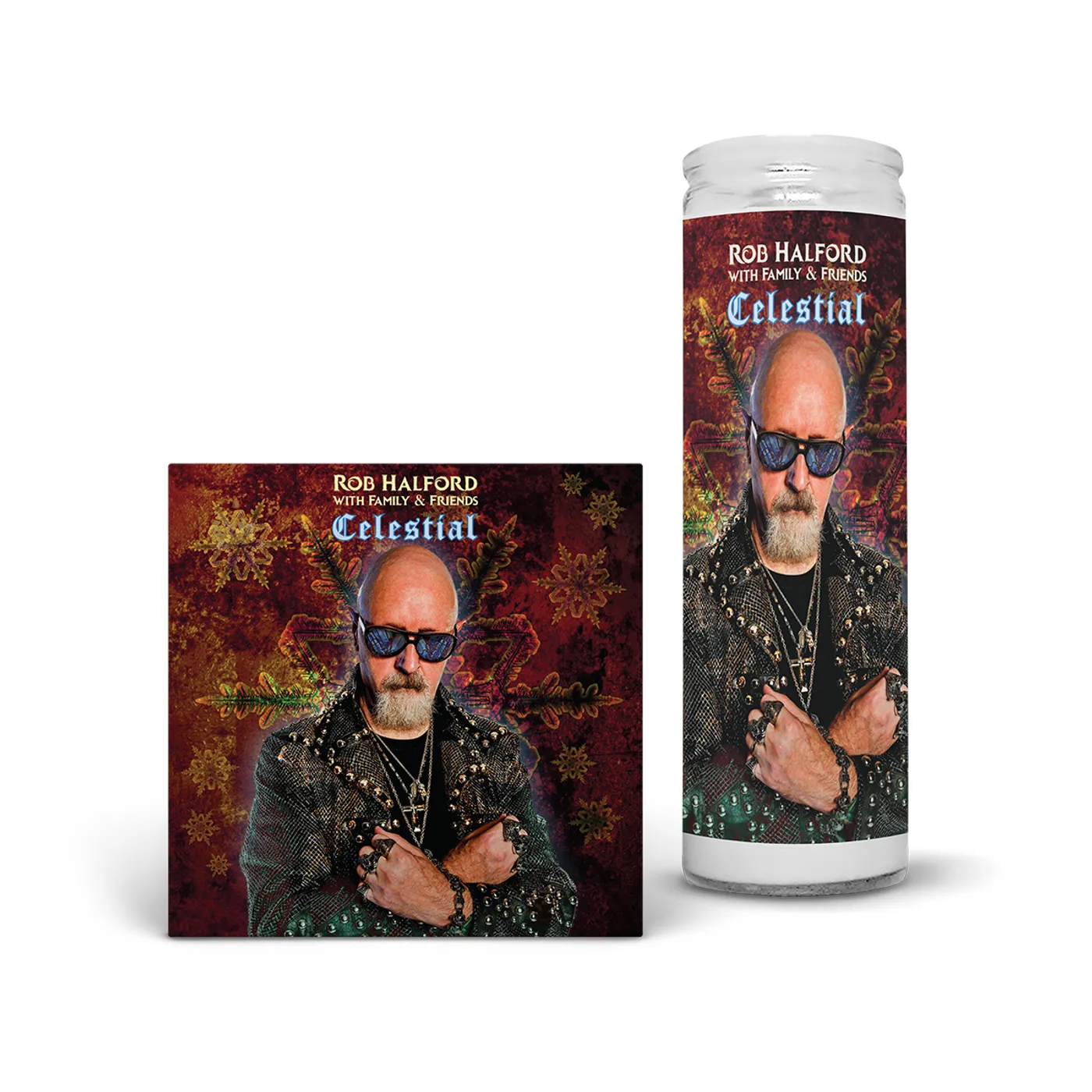 Rob Halford Celestial Prayer Candle + Digital Download