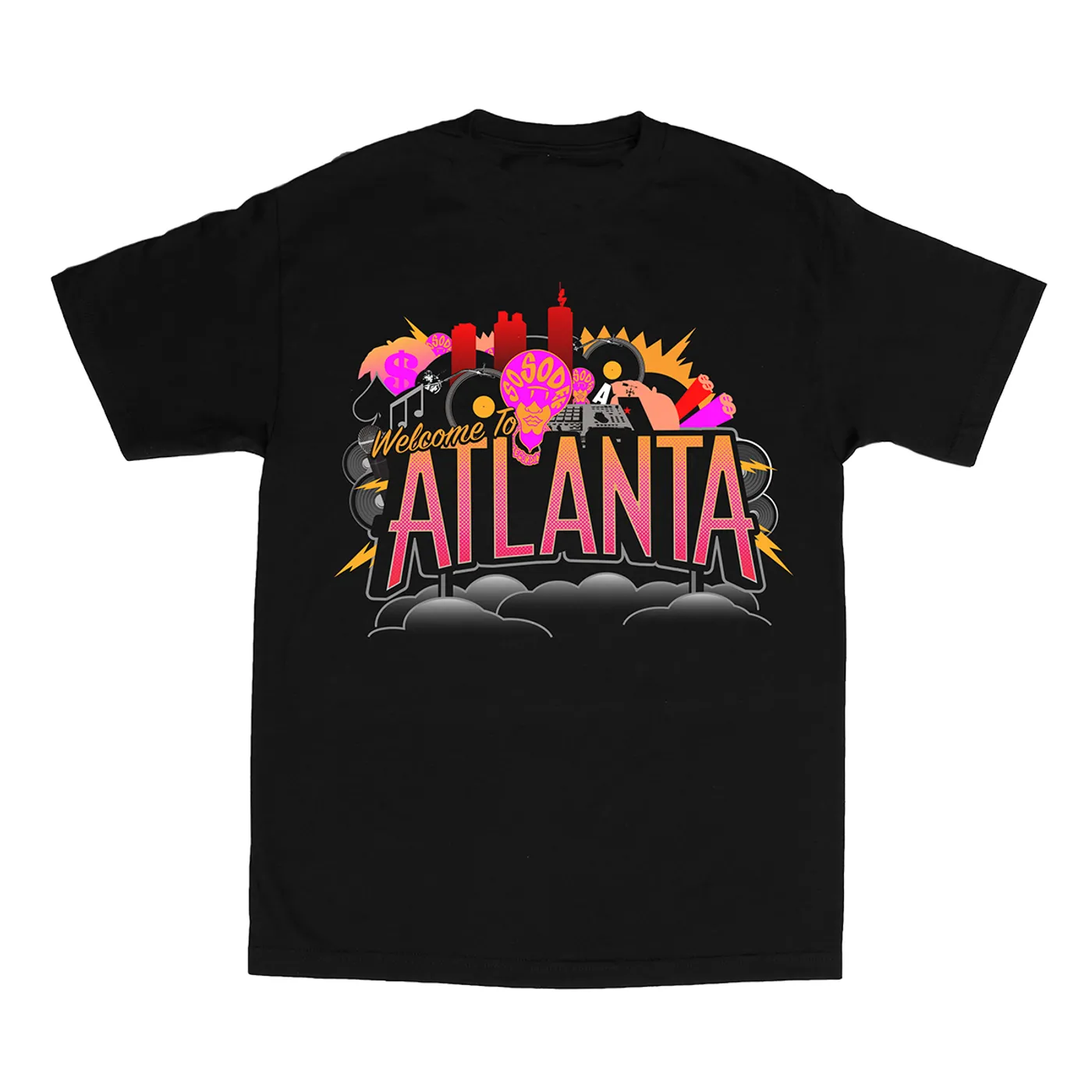So So Def - Black Atlanta T-shirt