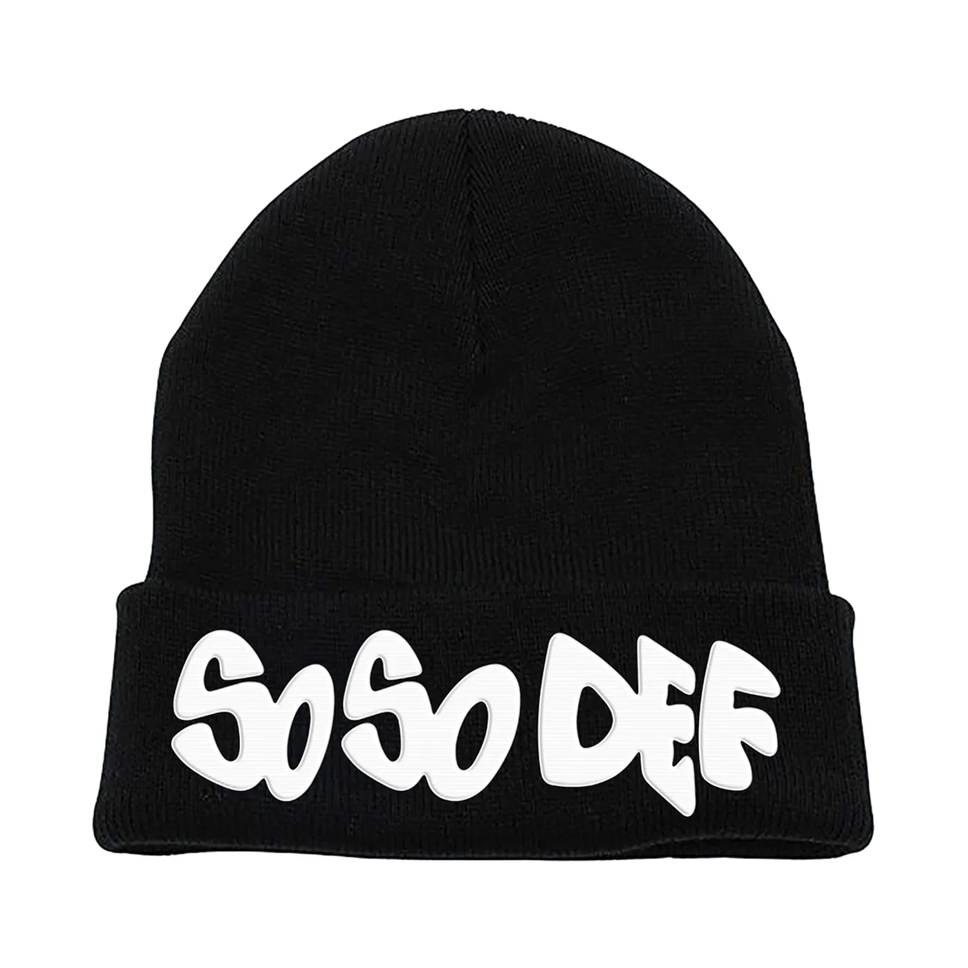 So So Def - Black Tour Beanie