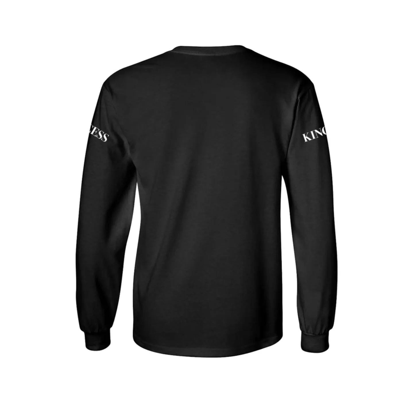 King Princess Cheap Queen Black Long Sleeve Tee