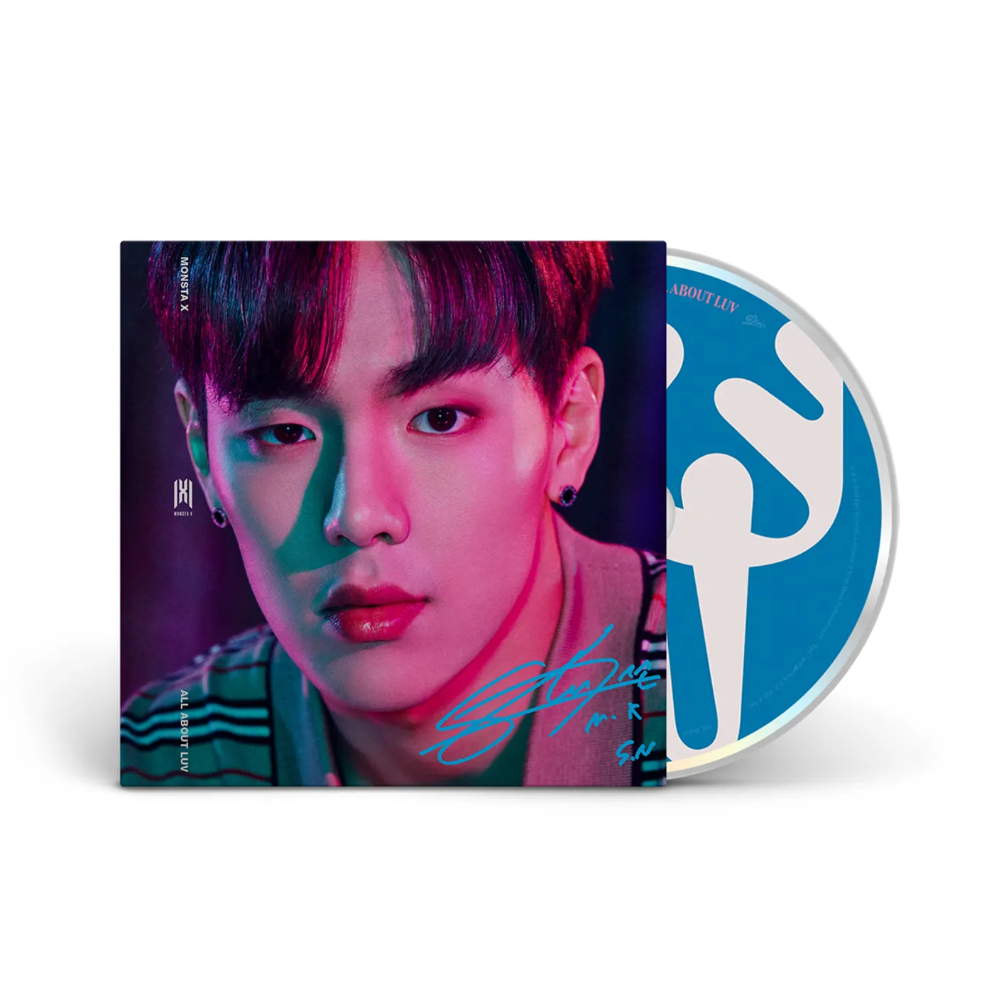 MONSTA X All About Luv - Shownu Album Art