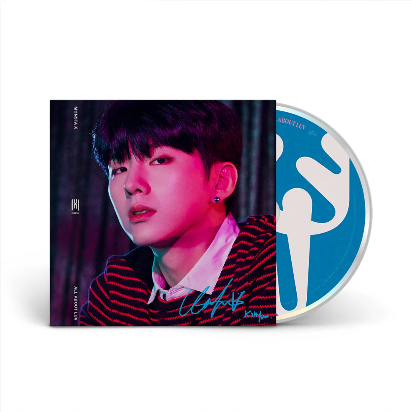 MONSTA X All About Luv - Kihyun Album Art