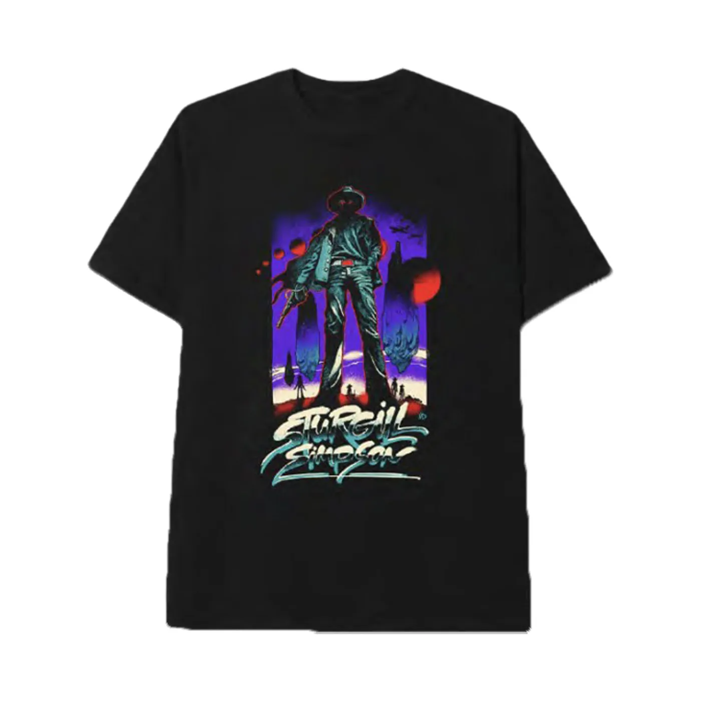 Sturgill Simpson Dystopia Spaceman Dateback T-Shirt