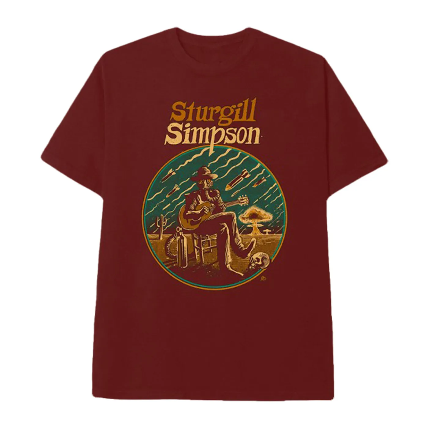 Sturgill Simpson Illustration Dateback T-shirt