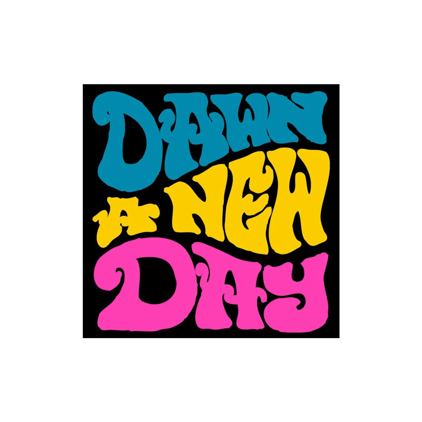 Pigeons Playing Ping Pong Dawn A New Day Sticker