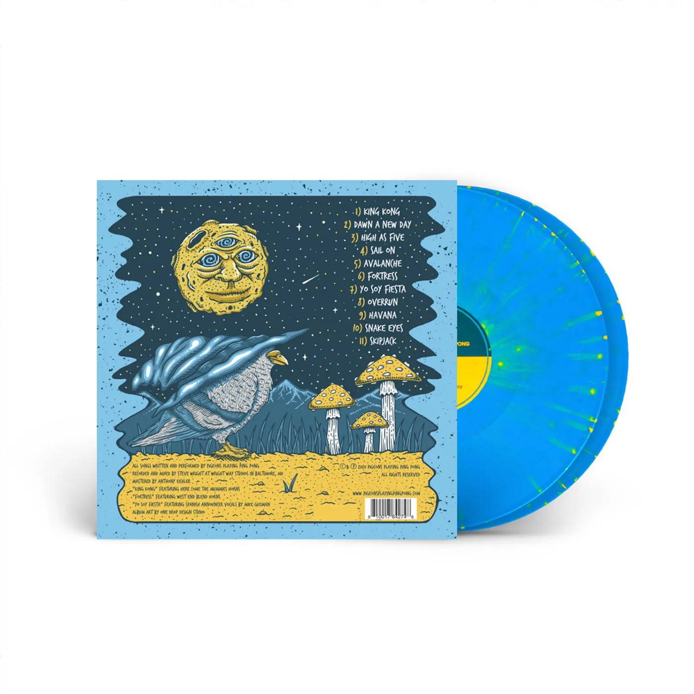Pigeons Playing Ping Pong 'Presto' Double LP (2020) Splatter Version (Vinyl)