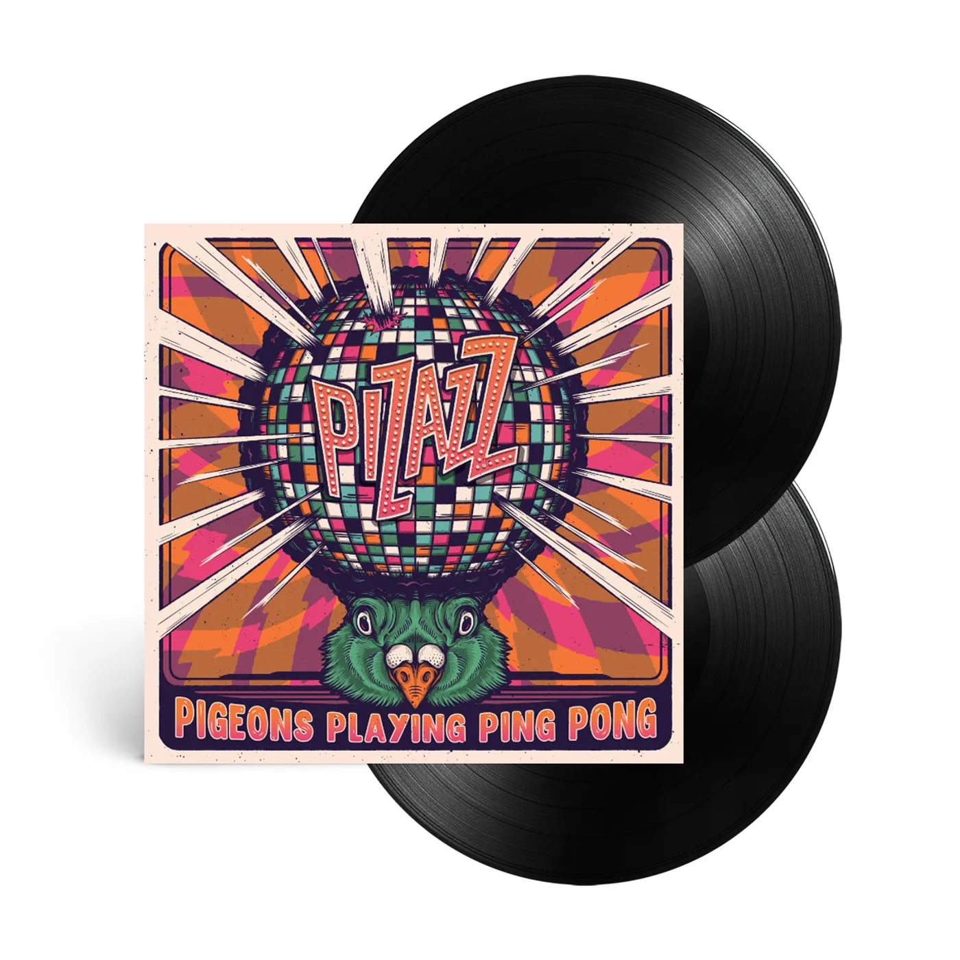 Pigeons Playing Ping Pong 'Pizazz' Double LP (2017) (Vinyl)