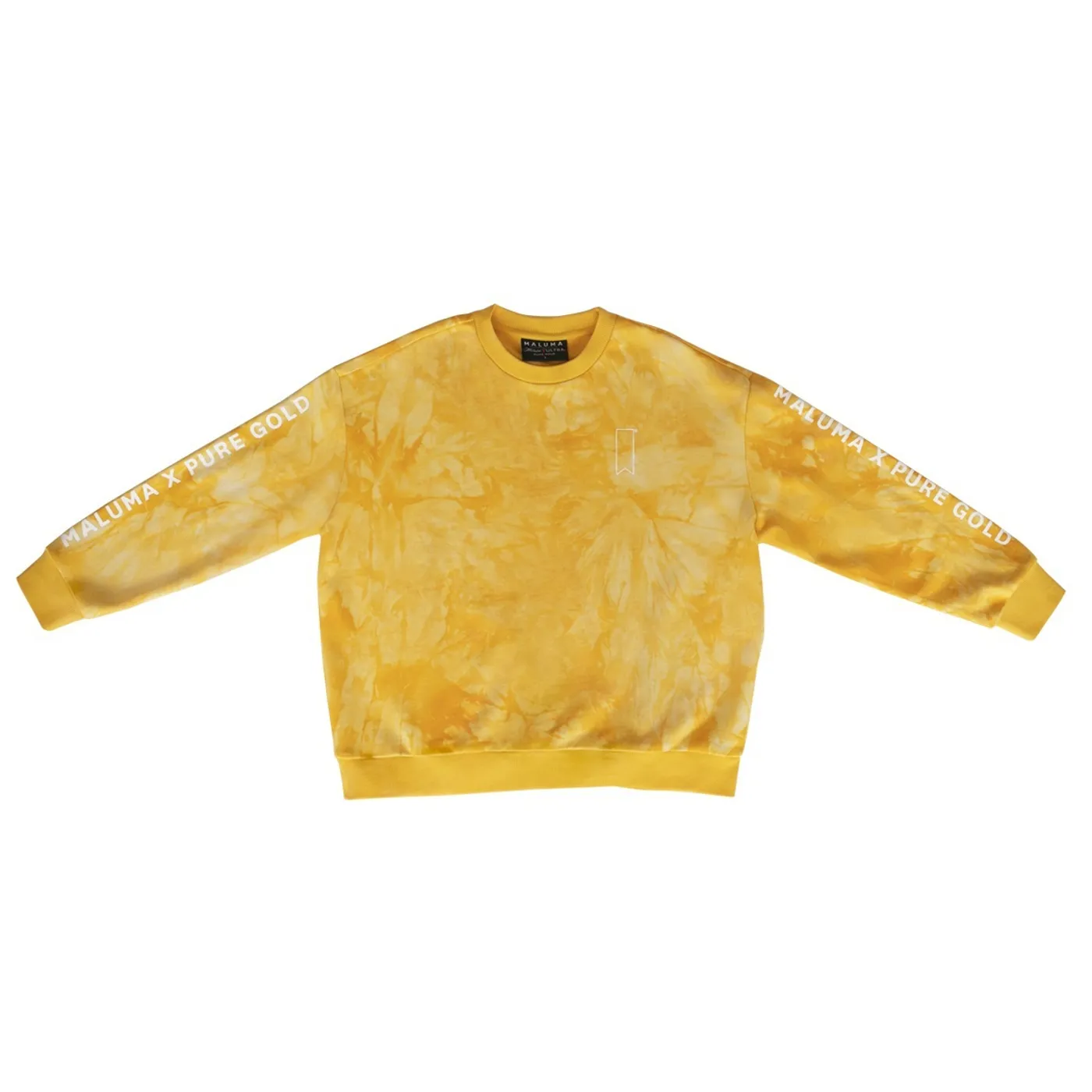 Maluma Dyed Gold Crewneck