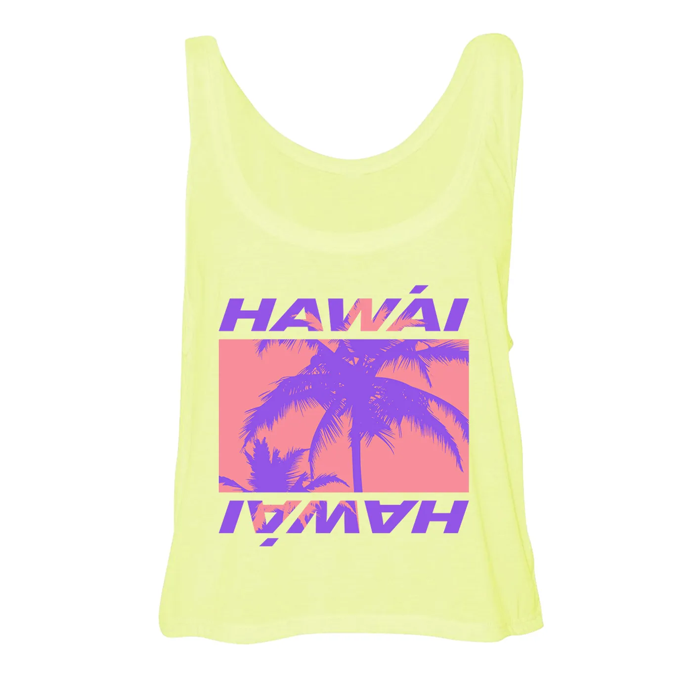 Maluma Hawái Yellow Women's Tank