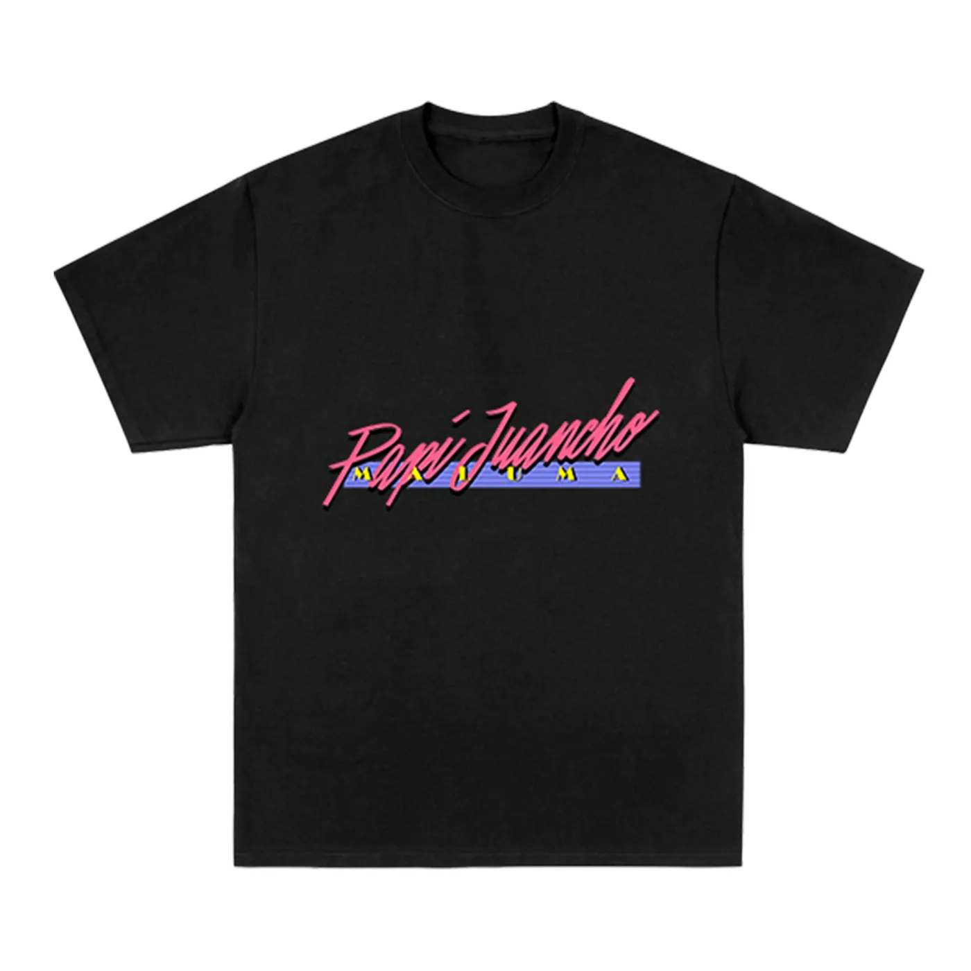 Maluma Papi Juancho Black Tee