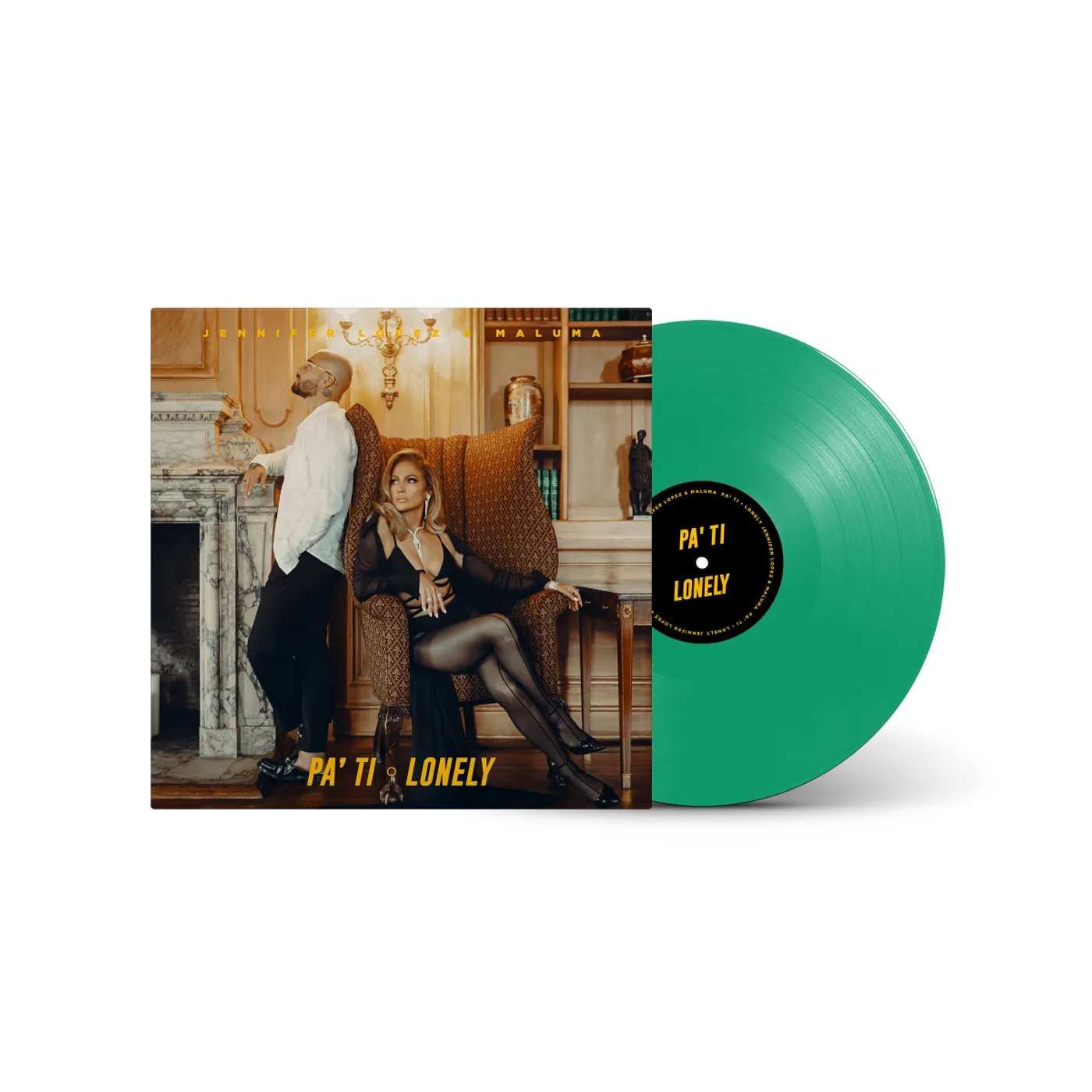 Maluma Pa' Ti+ Lonely 12" Single Green Vinyl