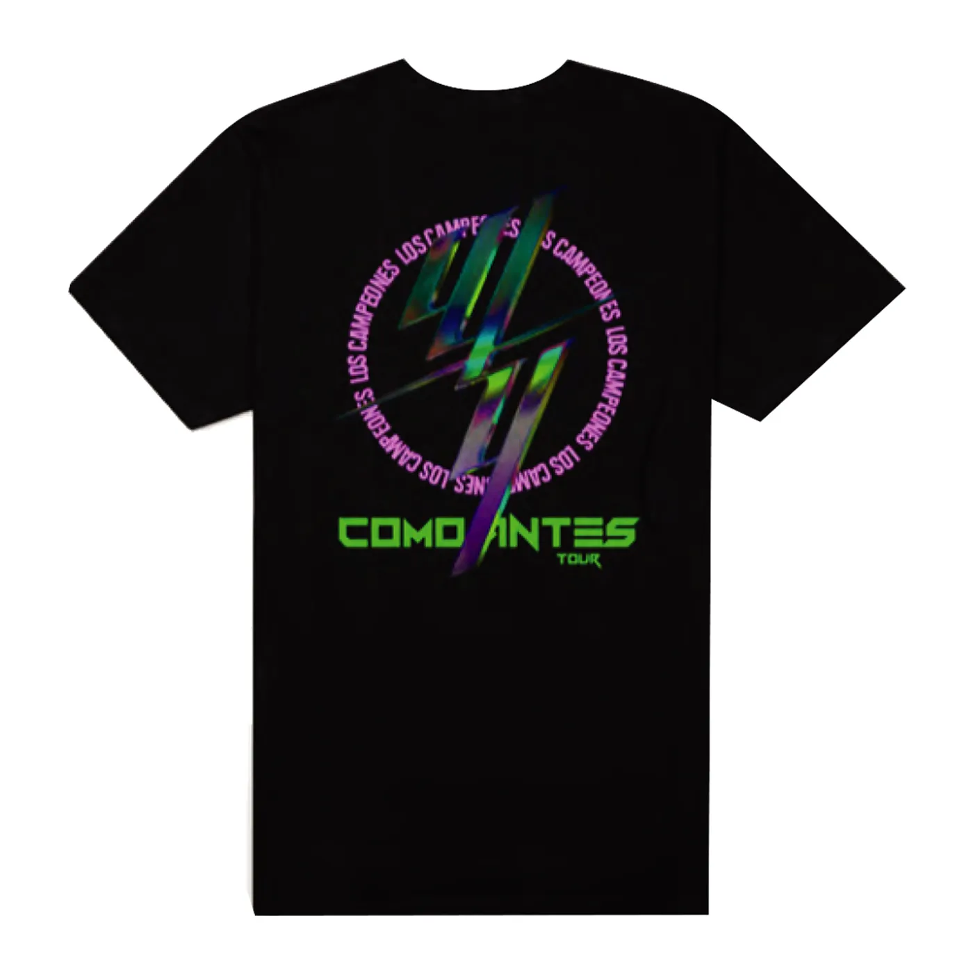 Wisin & Yandel W&Y COMO ANTES BLACK TOUR TEE