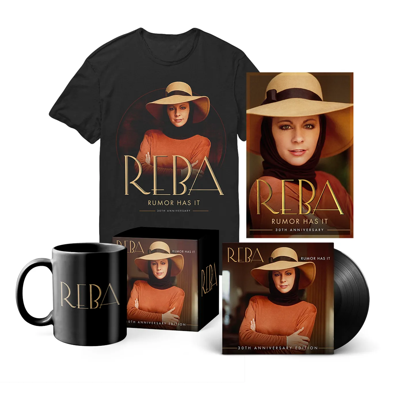 Reba McEntire Rumor Has it Vinyl Bundle