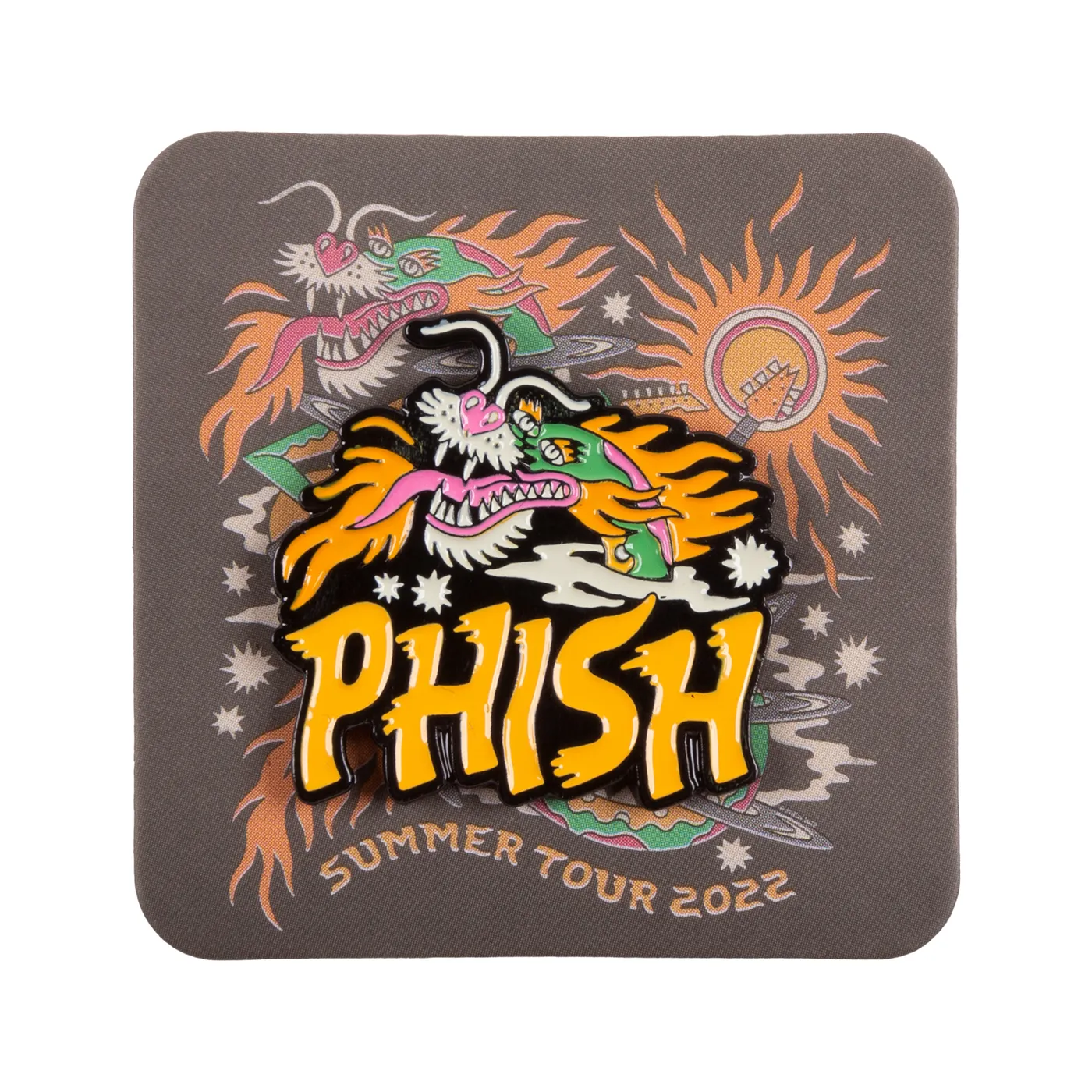 Phish Limited Edition Dragon Soot Summer Tour 2022 Pin