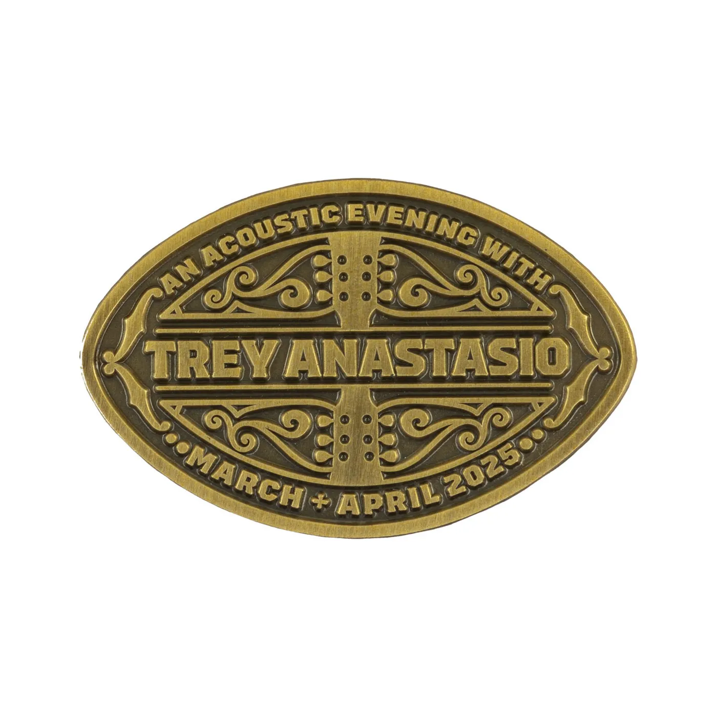 Trey Anastasio ENAMEL PIN - MAR/APR 2025 TOUR - TOUR BADGE