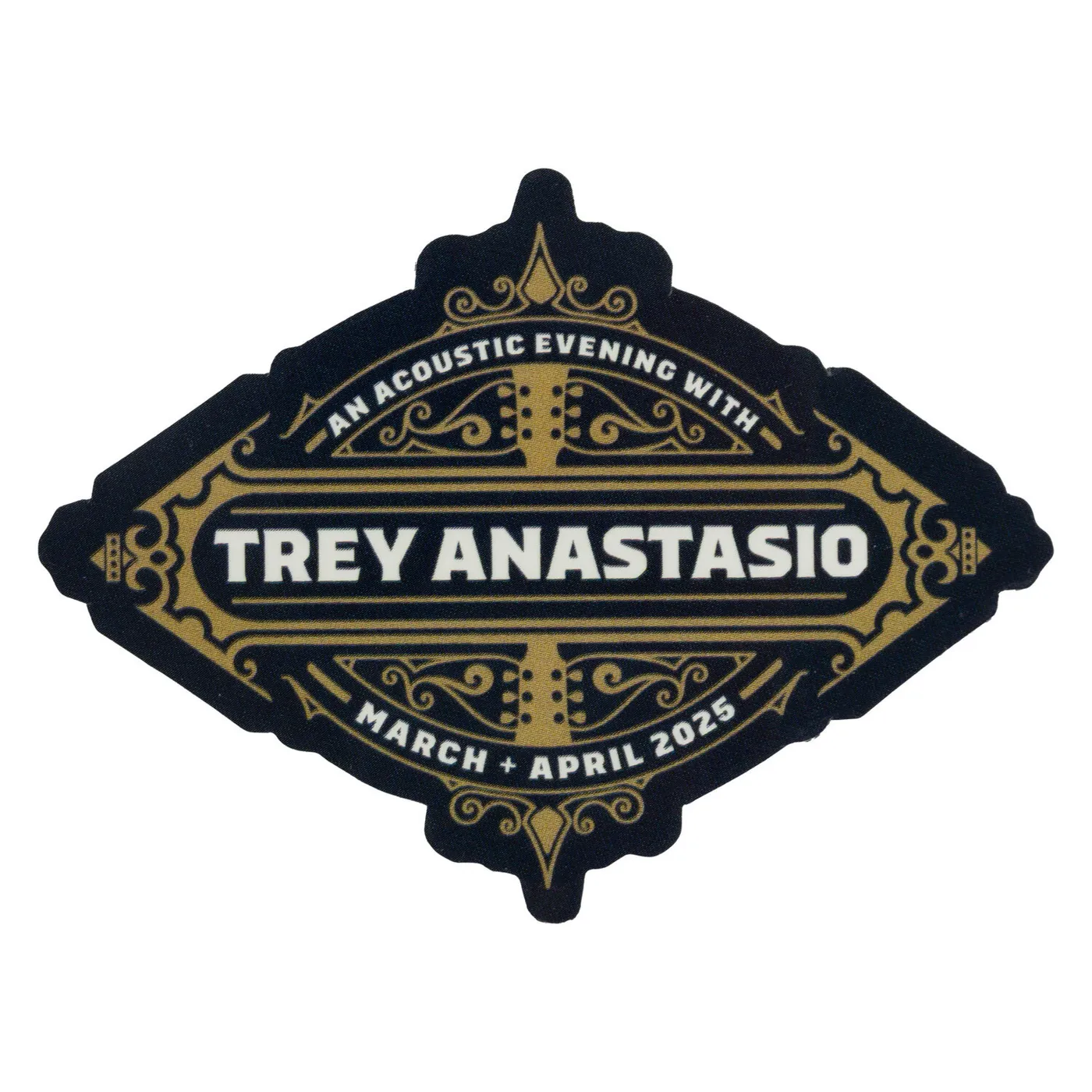 Trey Anastasio STICKER - MAR/APR 2025 TOUR - TOUR BADGE
