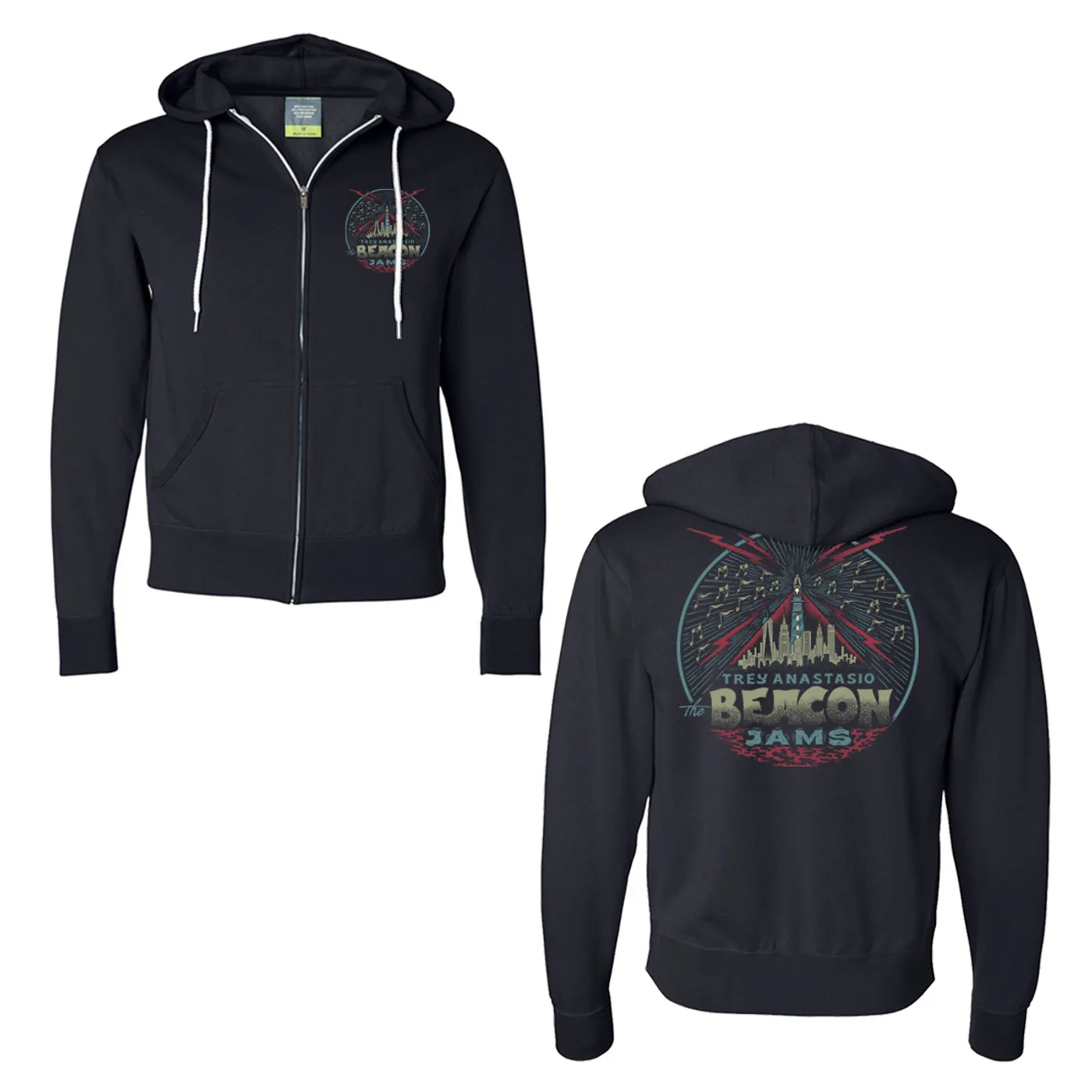 Trey Anastasio The Beacon Jams Hoodie on Navy