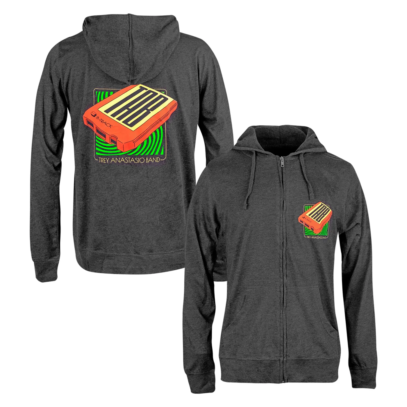 Trey Anastasio 8-Track Lightweight Zip-Up Hoodie