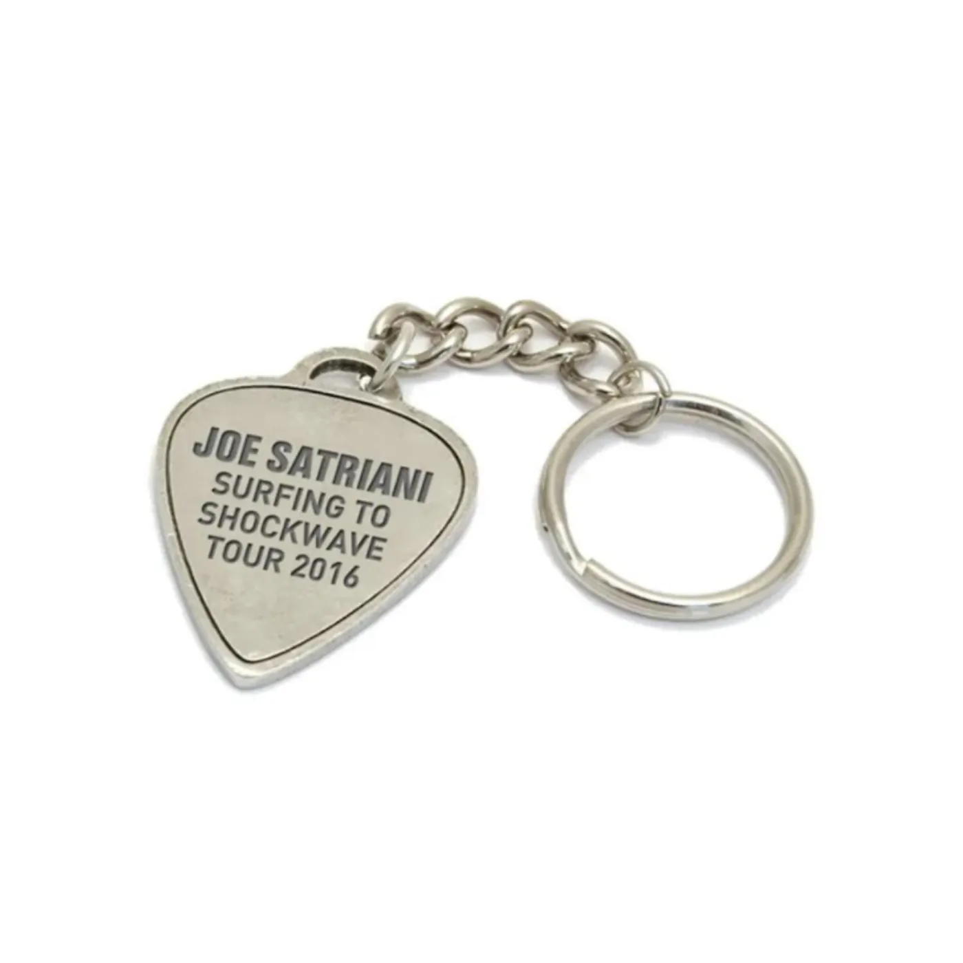 Joe Satriani Surfing To Shockwave Metal Keyring