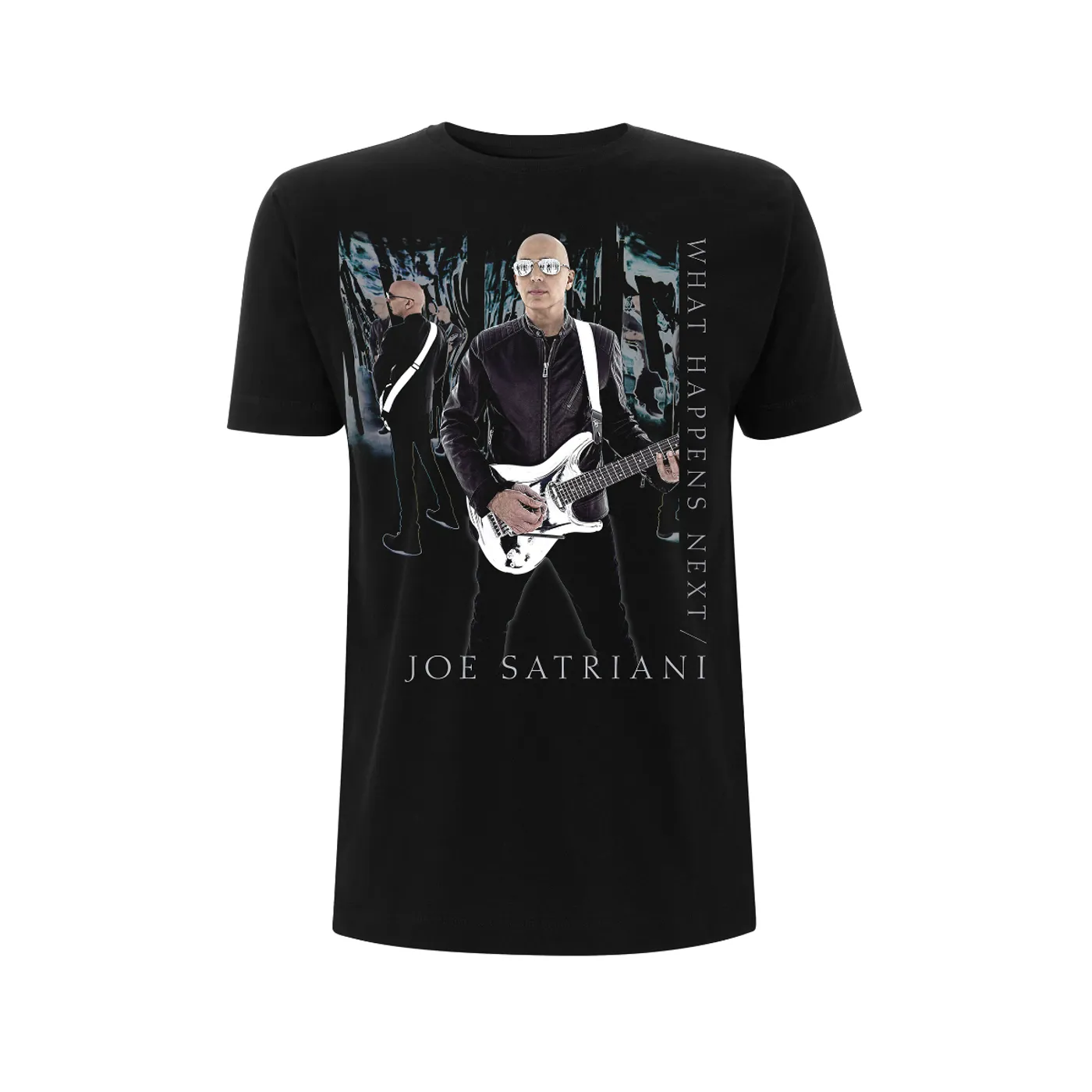 Joe Satriani What Happens Tour Black T-Shirt