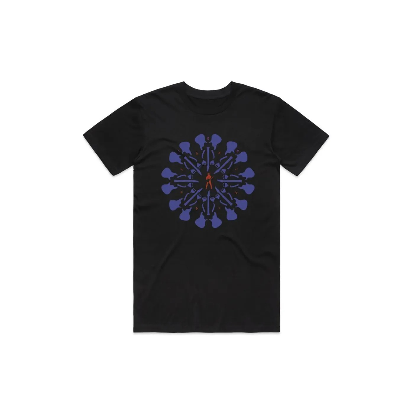 Joe Satriani 2023 Black Spun T